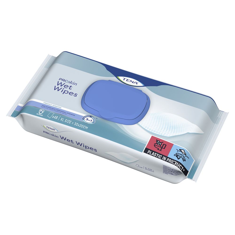 TENA Wet Wipes 3-in-1 1 pz Salviette
