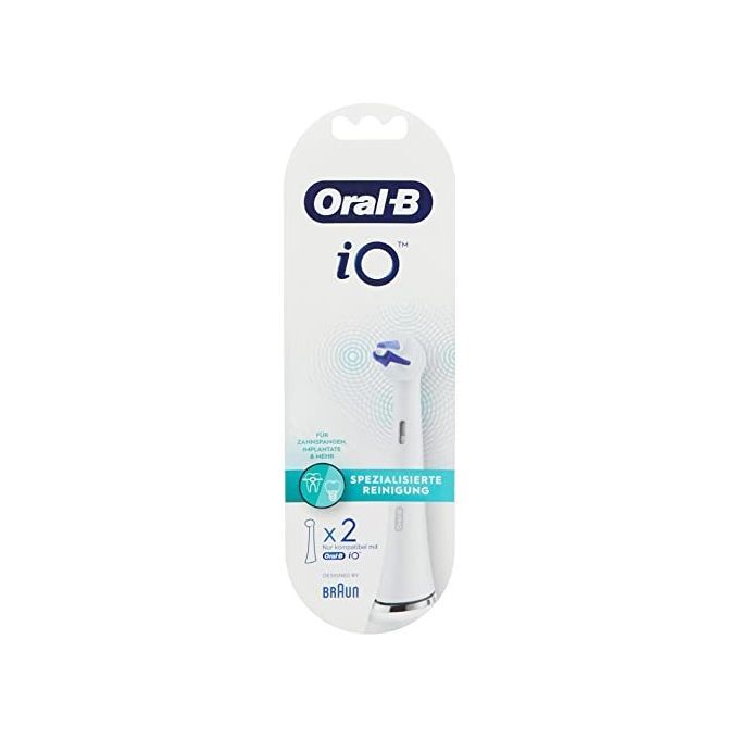 Braun Oral-B iO Testine di Ricambio Specialized Clean 2 Pezzi 1 pz Spa