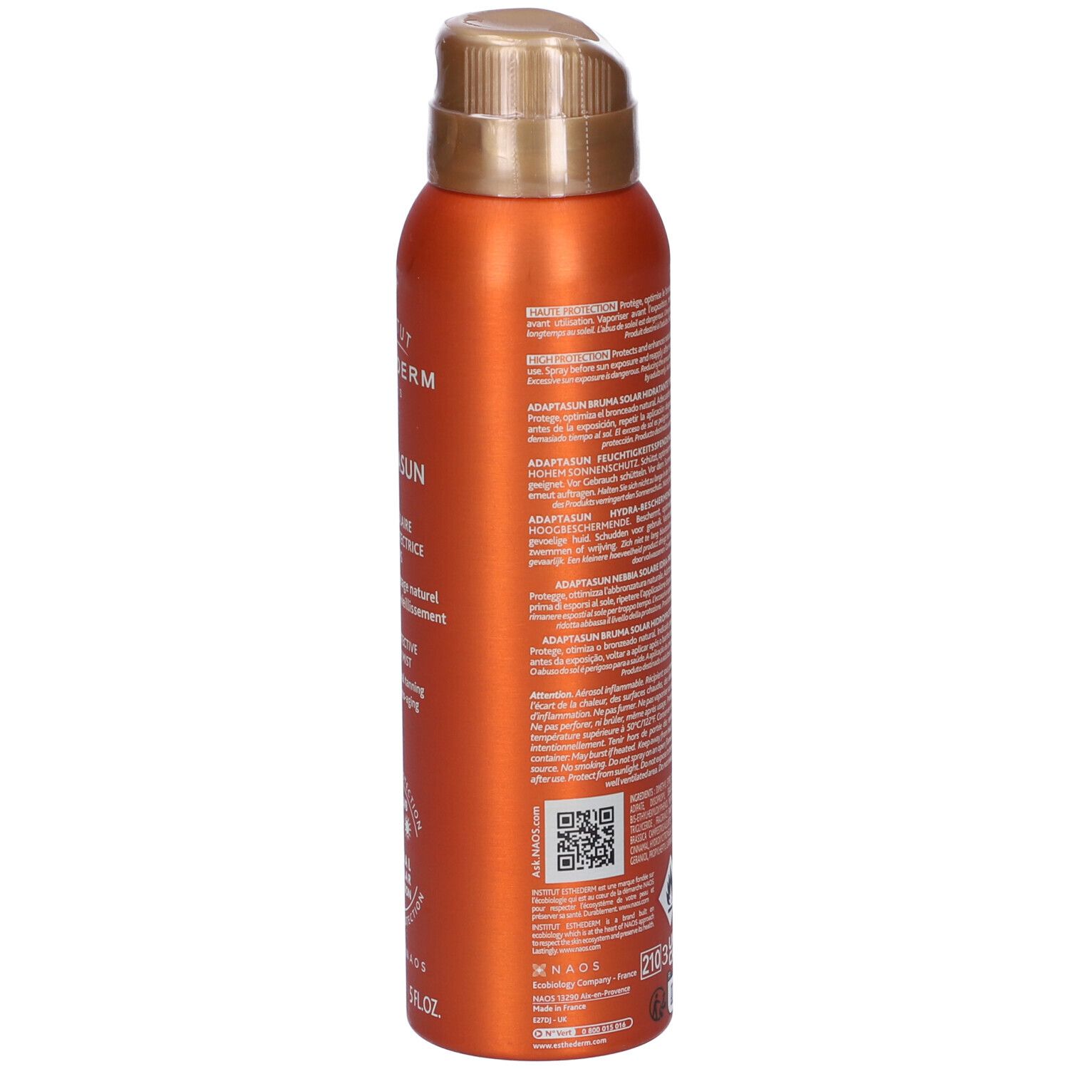 Institut Esthederm Adaptasun Brume Solare Sole Intenso 150 ml Crema so