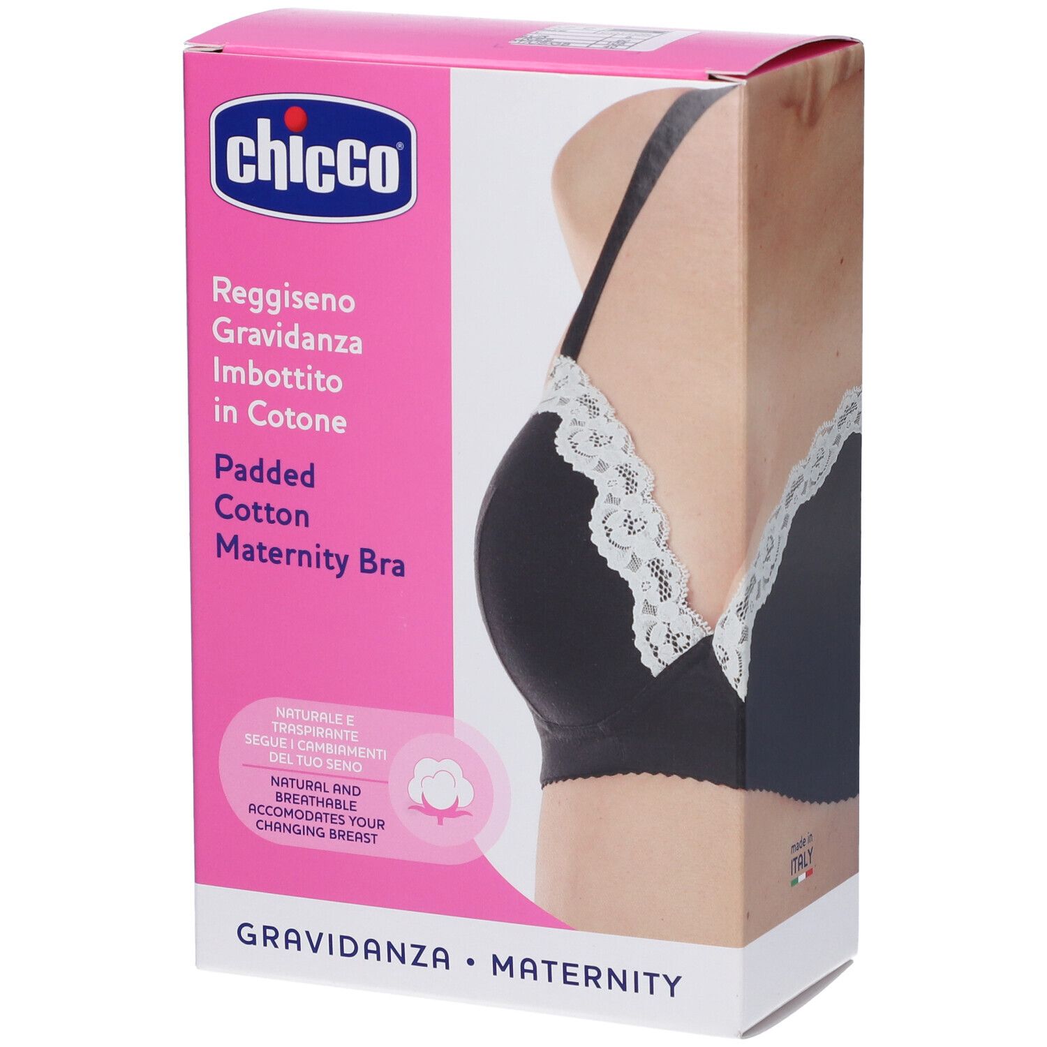Mammy Reggiseno Cotone Gravidanza Imbottito 5C 1 pz Altro