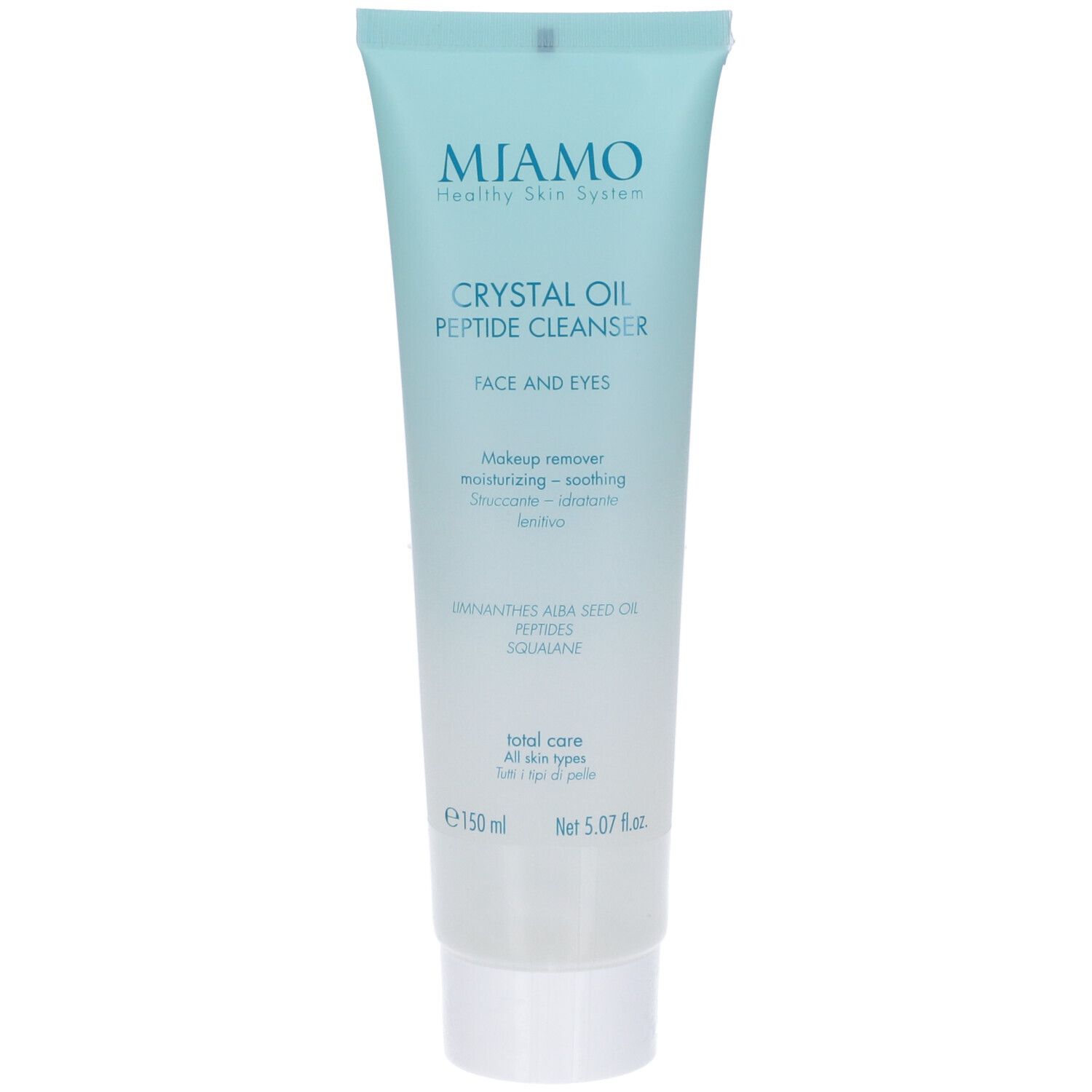 Miamo Crystal Oil Peptides Struccante 150 ml Detergente