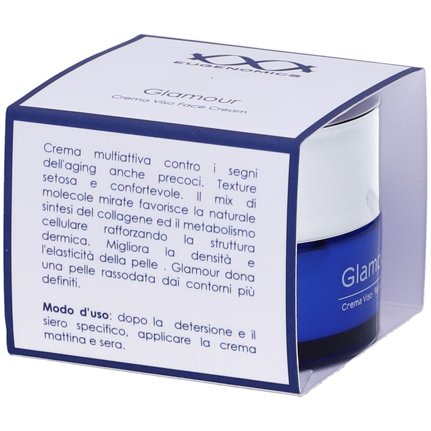 Eugenomics Trattamento Viso Glamour Crema 50 ml Latte