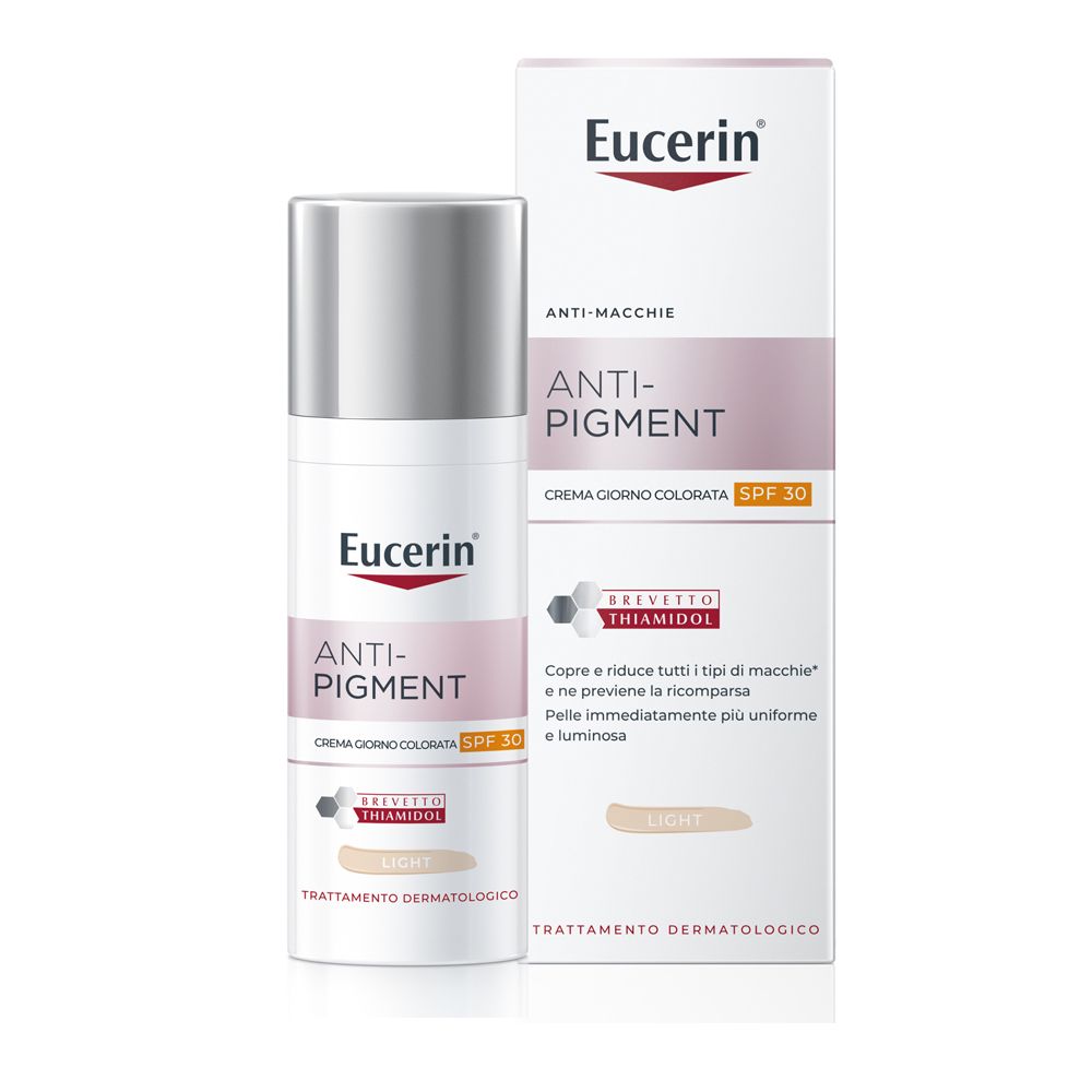 Eucerin Anti-Pigment Crema Giorno SPF 30 Colorata Light 1 pz solare
