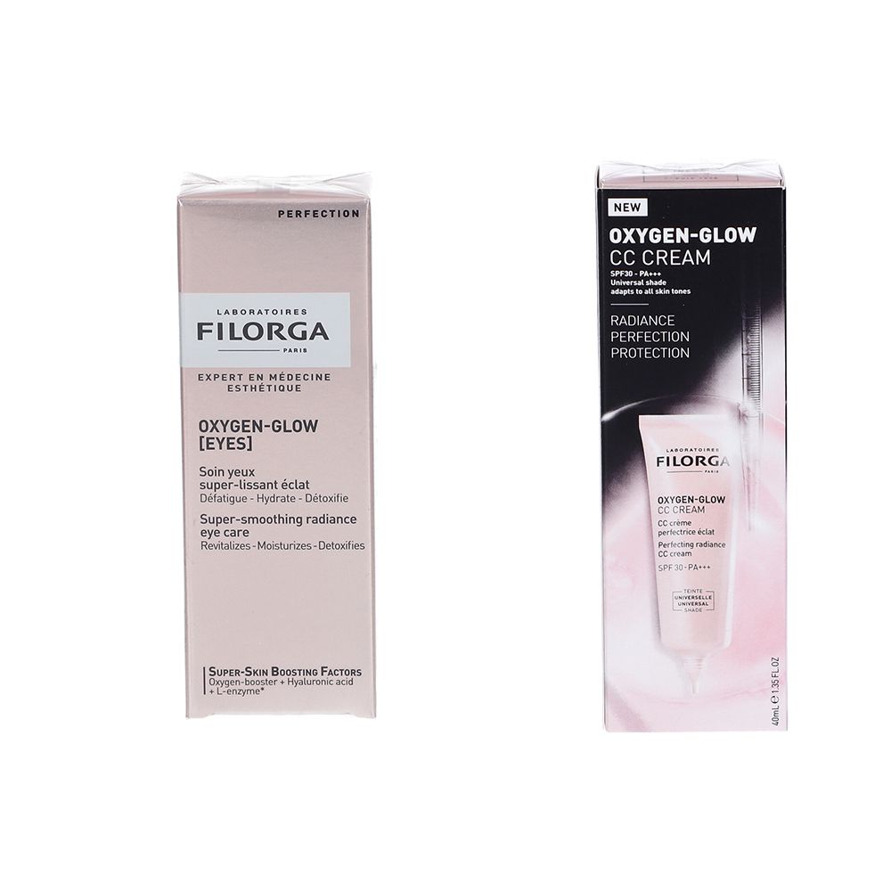 FILORGA Oxygen-glow Cc Cream + Oxygen-Glow [Eyes] 1 pz Set