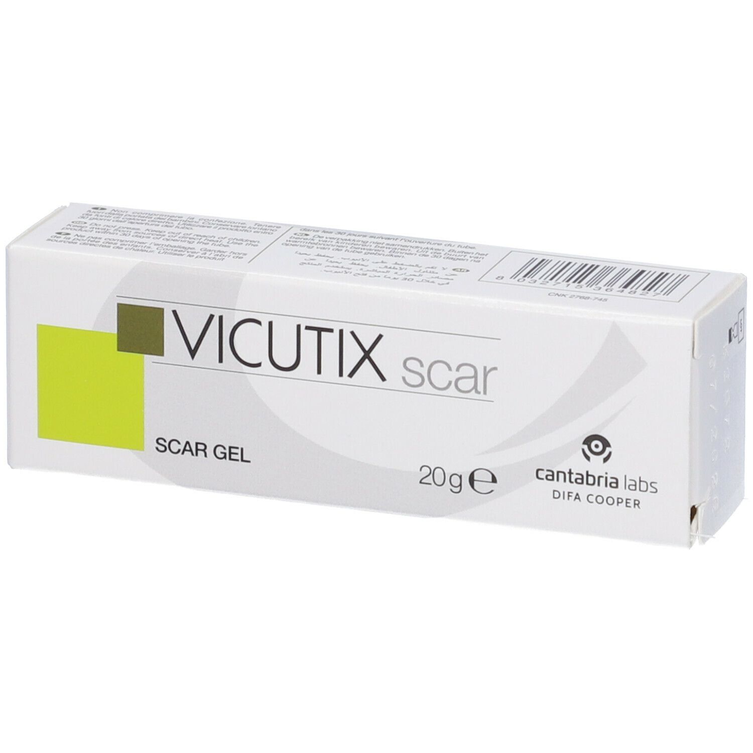 Cantabria Labs Vicutix Scar Gel 20 g