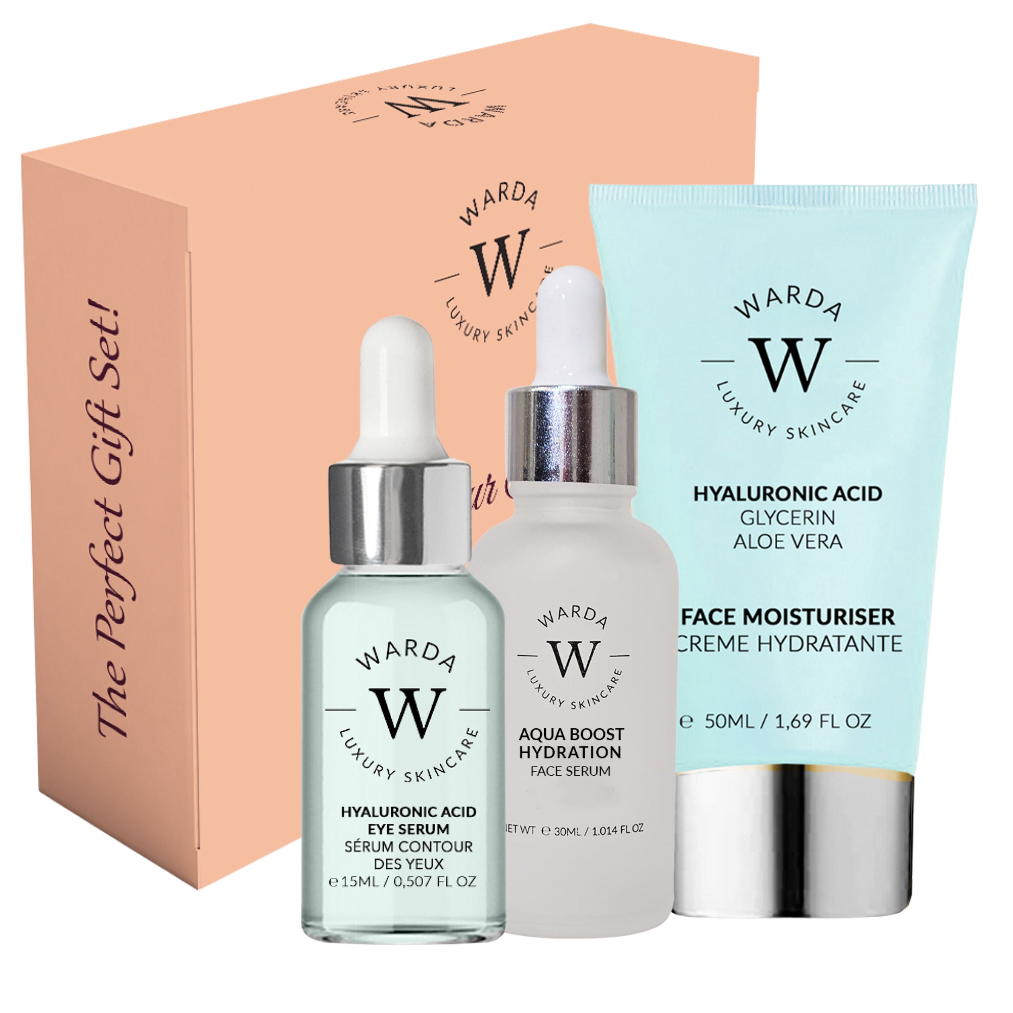 Warda skincare SKIN HYDRATION BOOST set 95 ml