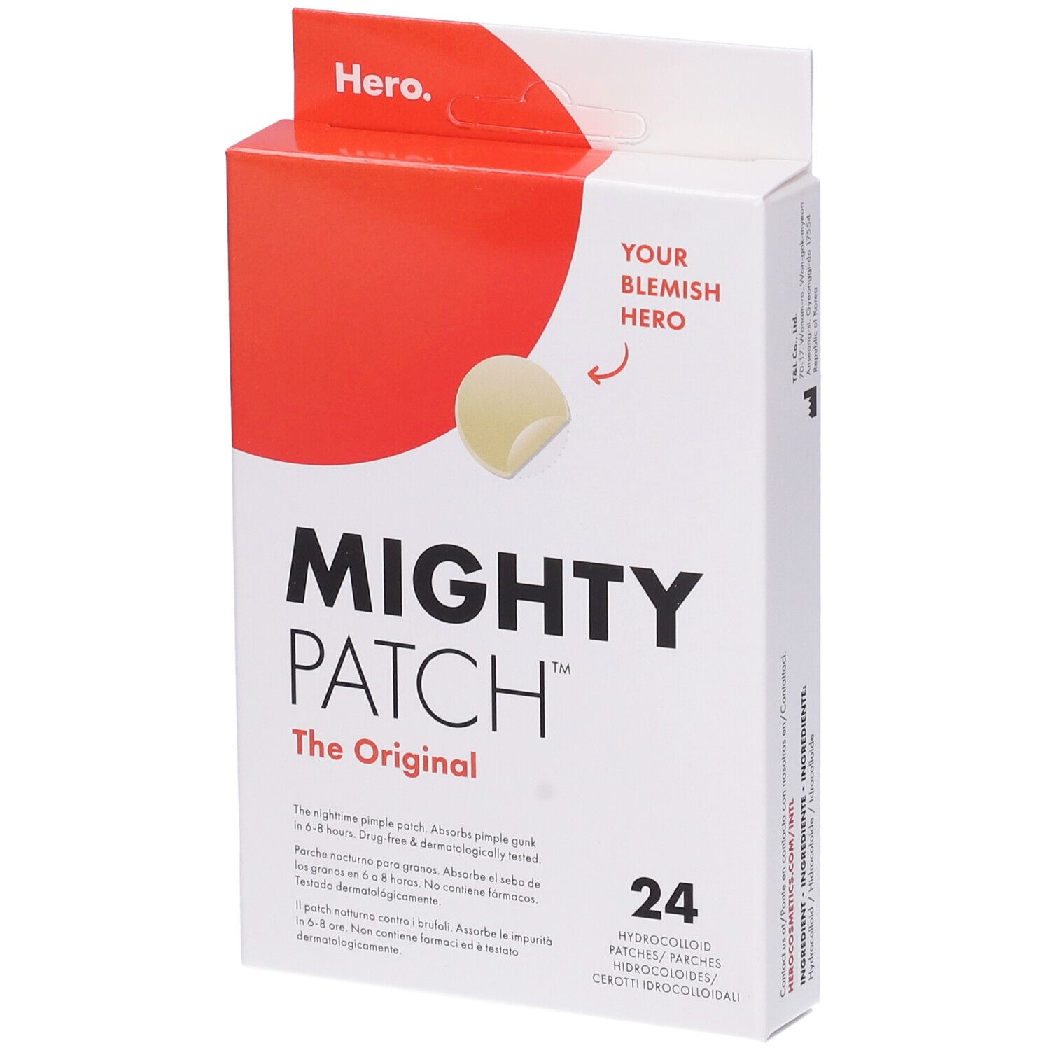 Hero Mighty Patch Brufoli Notte 24 pz Cerotto