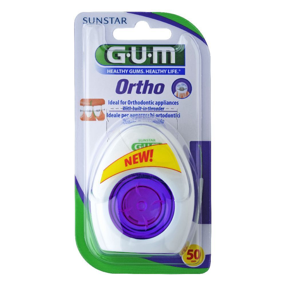 Gum® Ortho Filo Interdentale 50 m interdentale