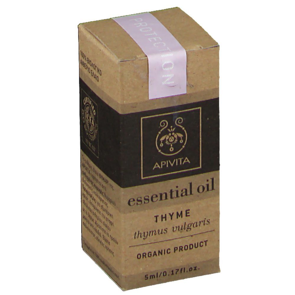 Apivita Essential Oil Thyme 5 ml Olio essenziale