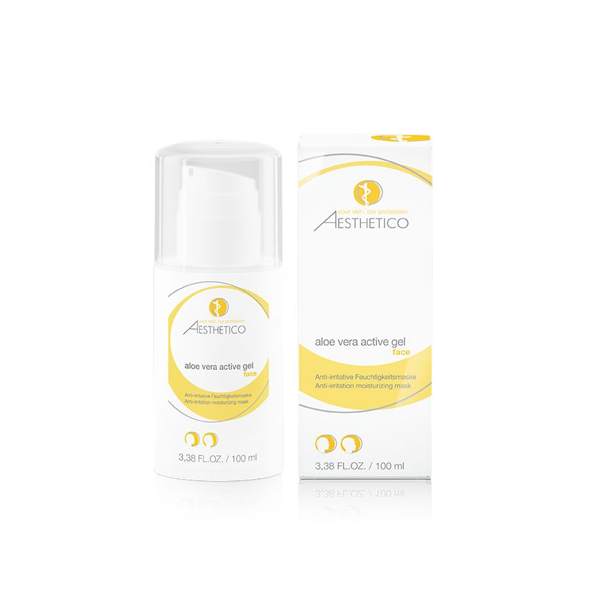 Aesthetico Aloe Vera Active Gel Maschera idratante anti-irritazione 10