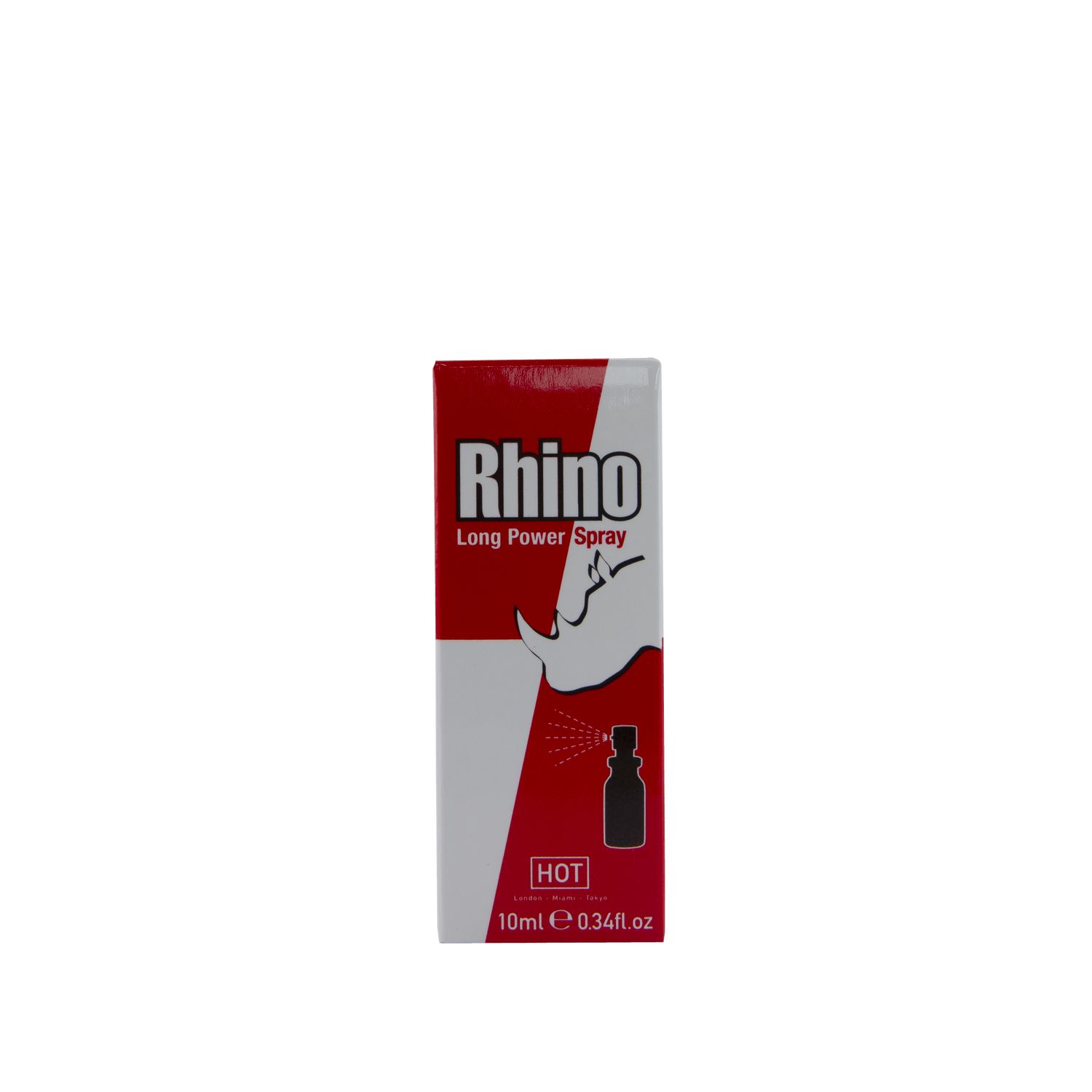 Spray ritardante "Rhino" | Con ginkgo per un'erezione più lunga HOT 10