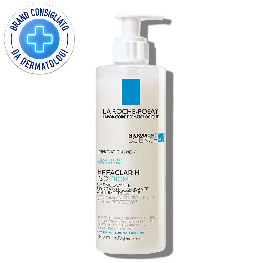 La Roche Posay Effaclar H Iso-biome Crema Detergente 390 ml