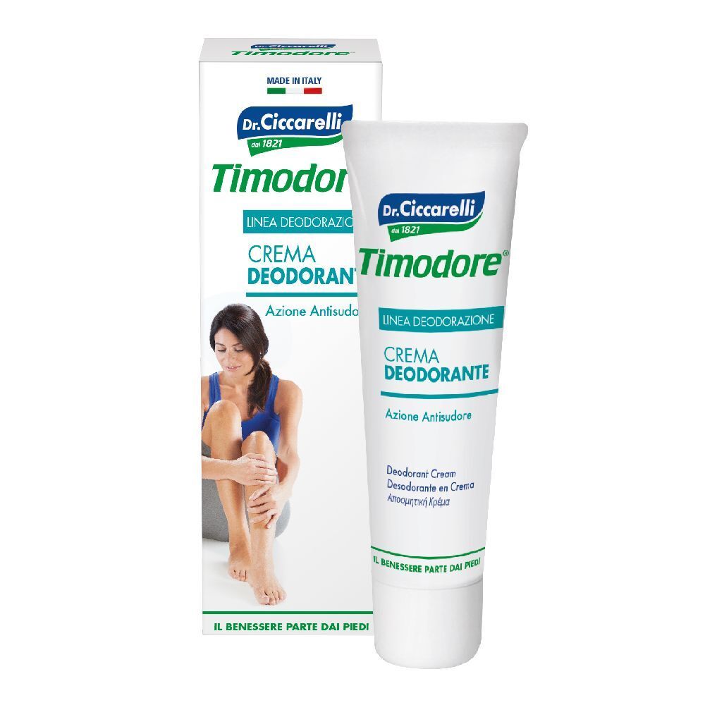 Timodore Crema Deodorante Piedi 50 ml piedi