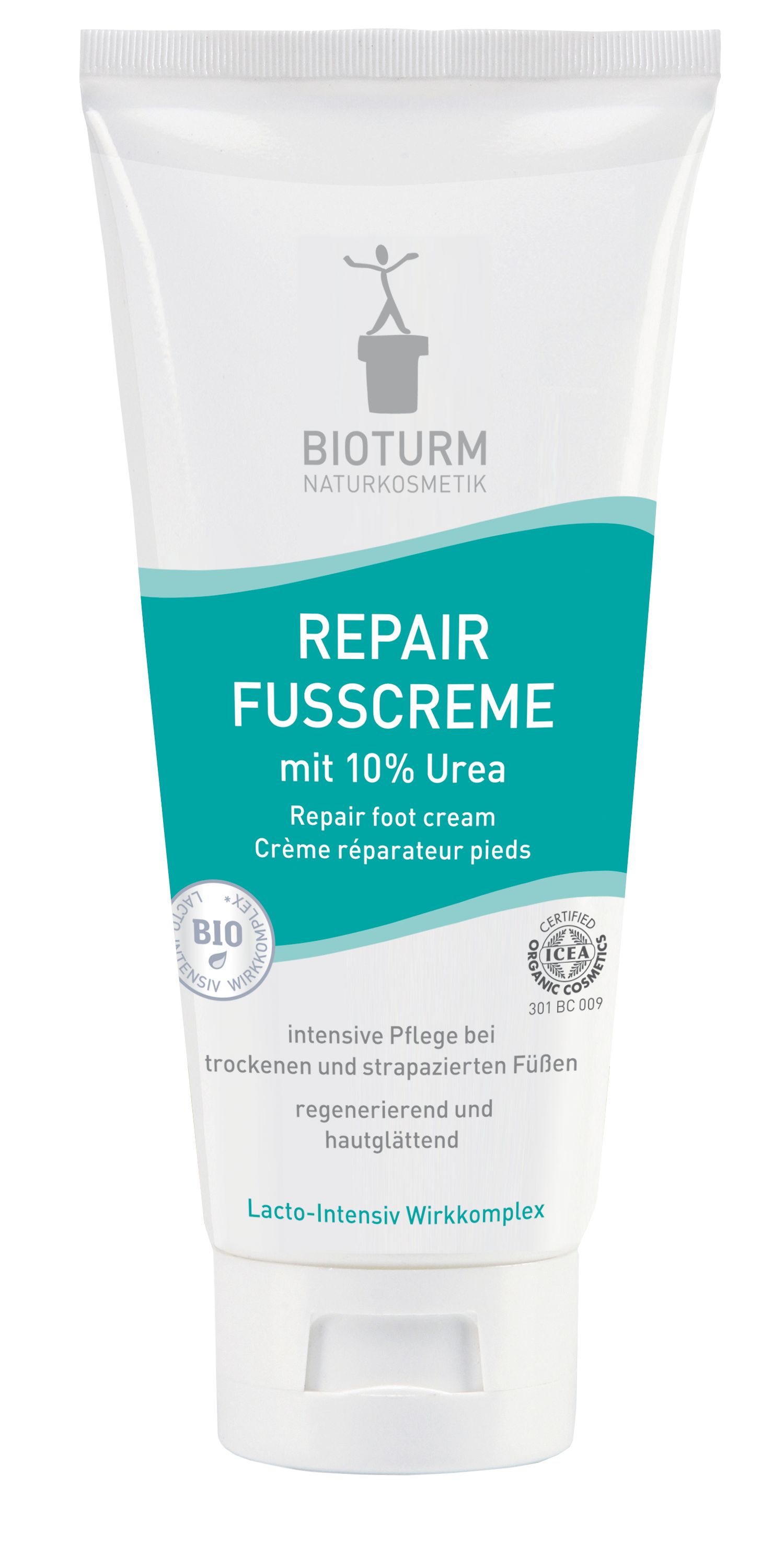 Bioturm - Crema riparatrice per i piedi con urea al 10% n. 83 100 ml