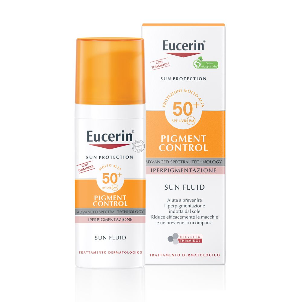 Eucerin Sun Fluid Pigment Control SPF 50+ 50 ml Lozione