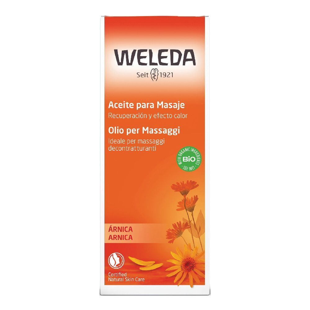 WELEDA Olio per Massaggi Arnica 100 ml da massaggio