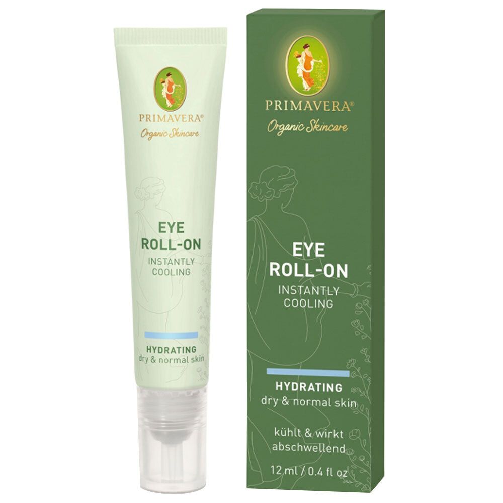 Primavera Organic Skincare Eye Roll On Idratante rinfrescante istantan
