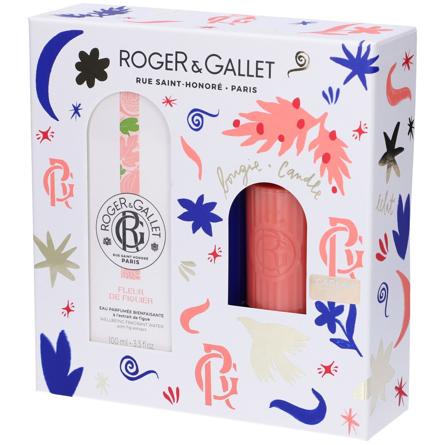 Roger&Gallet Cofanetto Regalo Fiori di Fico Eau De Toilette + Candela
