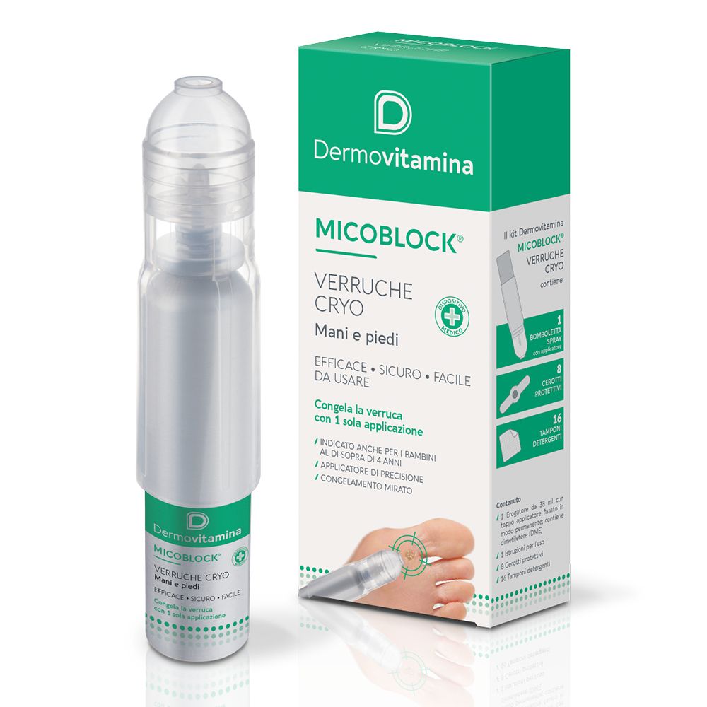 Dermovitamina Microblock® Verruche Cryo 38 ml Spray