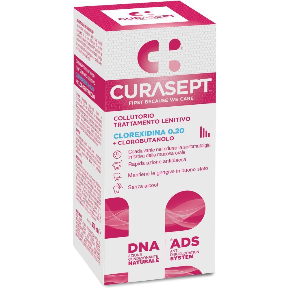 CURASEPT® Colluttorio Trattamento Lenitivo 200 ml Collutorio