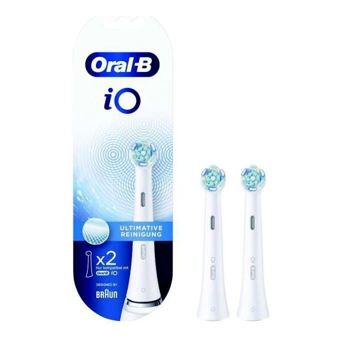 Oral-B iO Ultimative 2 pz Bianco 1 Spazzolino da denti