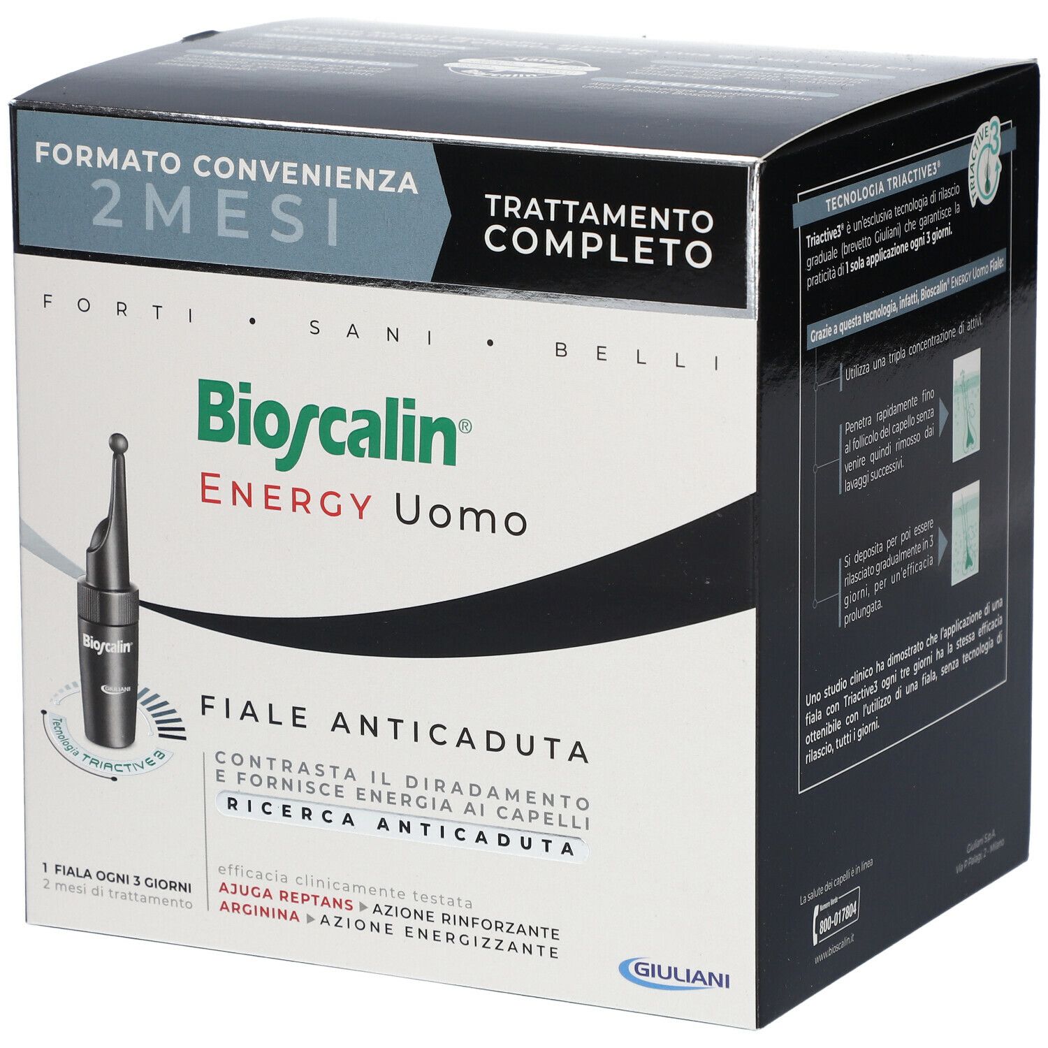 Bioscalin® Energy Fiale Anticaduta Uomo 20x3,5 ml