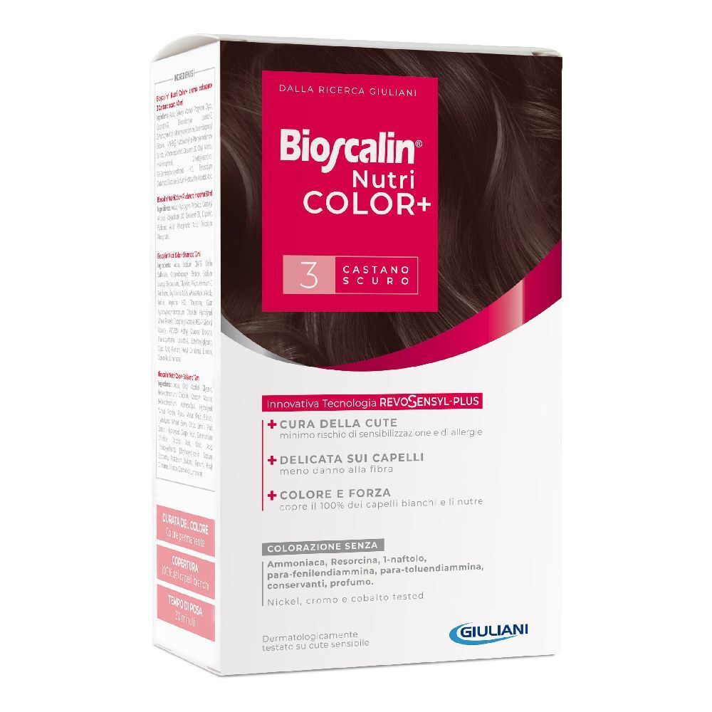 Bioscalin® Nutri COLOR+ 3 Castano Scuro 1 pz Lozione per capelli