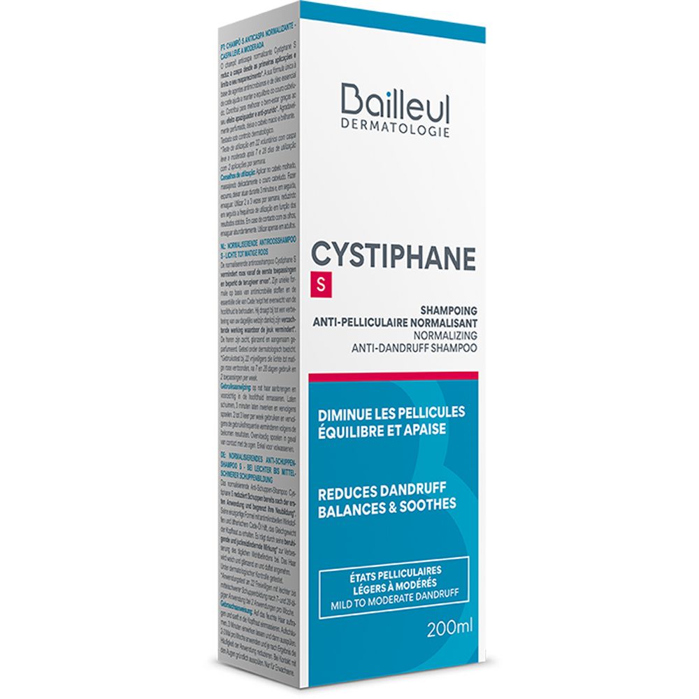 Cystiphane Shampoo Anti-Forfora Normalizzante S 200 ml