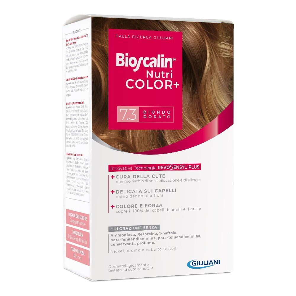 Bioscalin® Nutri COLOR+ 7.3 Biondo Dorato 1 pz Lozione per capelli