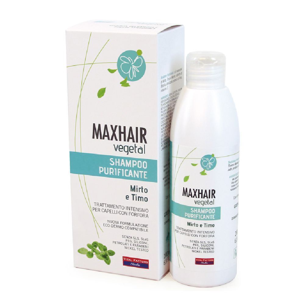 Maxhair Vegetal Shampoo Purificante 200 Ml ml