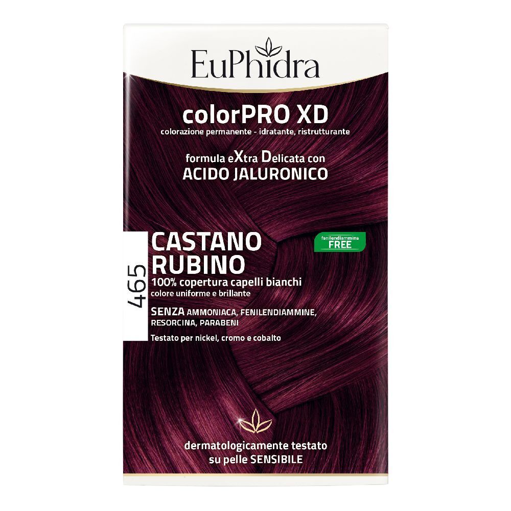 EuPhidra ColorPRO XD 465 Castano Rubino 50 ml Lozione per capelli