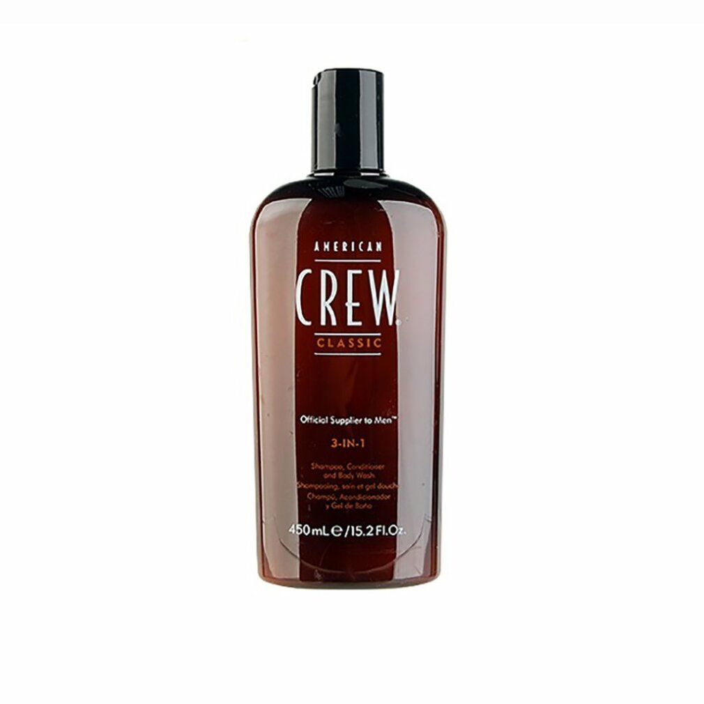 American Crew Shampoo, balsamo e gel doccia 3 in 1 450ml 450 ml