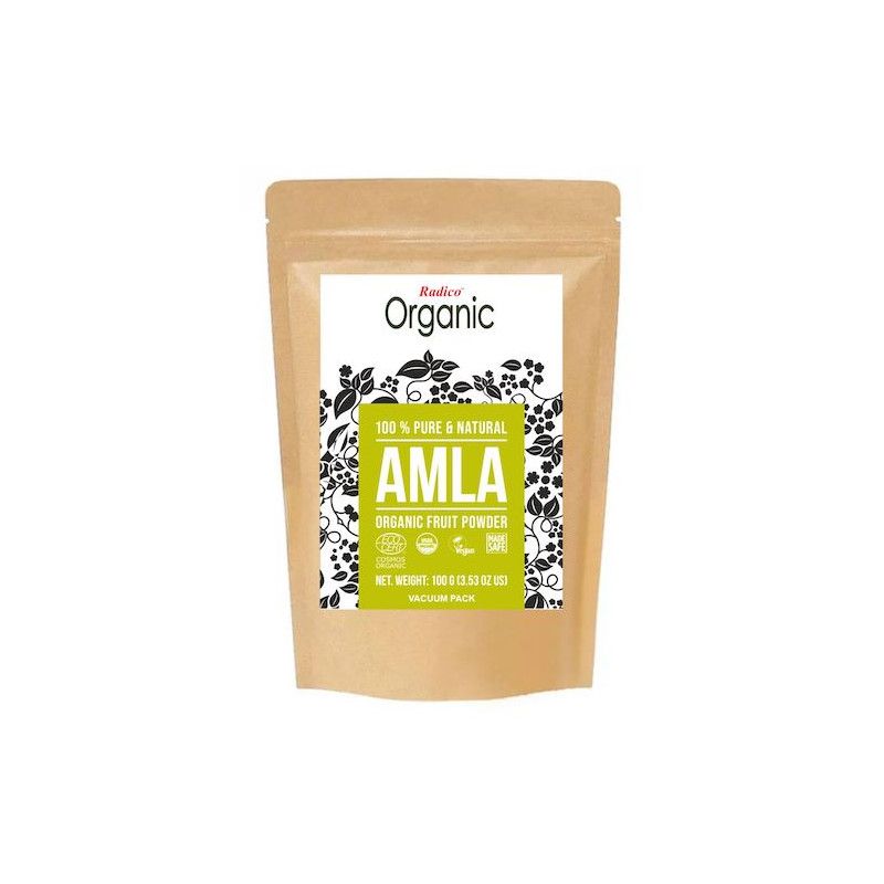Radico organic - Polvere per la cura dei capelli Amla 100 g