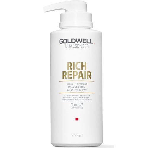Trattamento Goldwell Dualsenses Rich Repair 60S 500 ml Crema