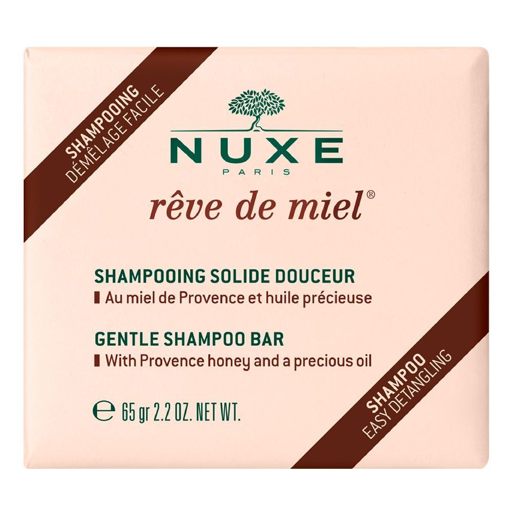 Nuxe Rêve De Miel® Shampoo Solido Delicato Al Miele 65 g Sapone