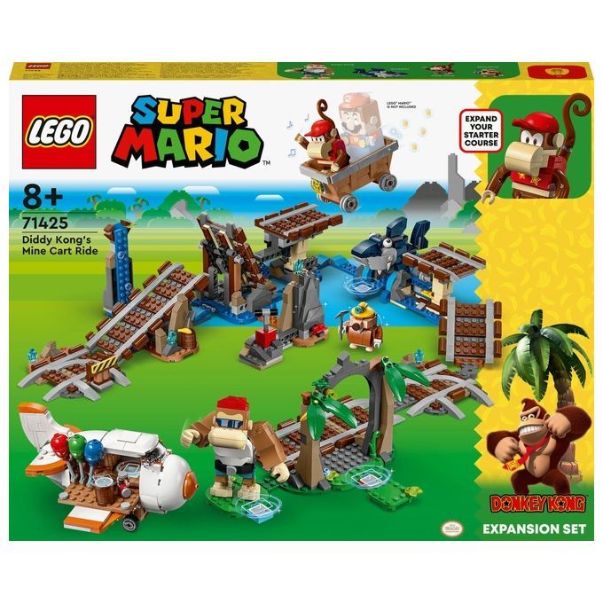 LEGO Super Mario 71425 Pack di Espansione Corsa nella Miniera Diddy Ko
