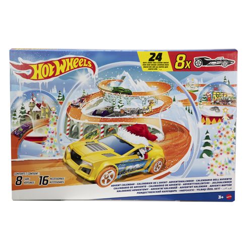 Calendario dell'avvento HOT WHEELS di Mattel 1 St