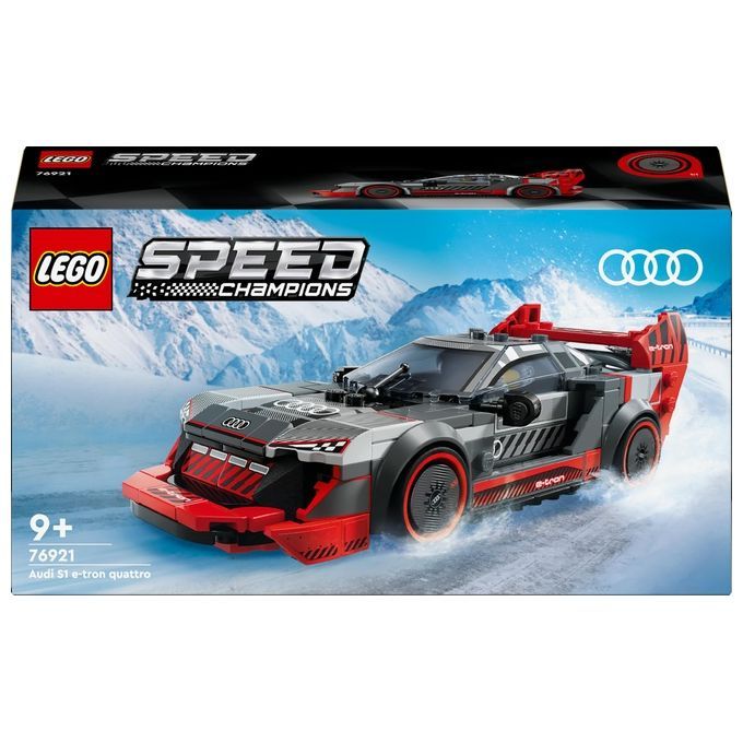 LEGO Speed Champions 76921 Auto da Corsa Audi S1 E-Tron Quattro, Model