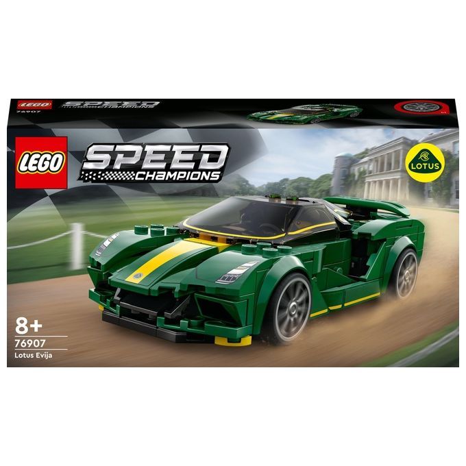 LEGO Speed Champions 76907 Lotus Evija, Macchina Giocattolo Da Corsa,