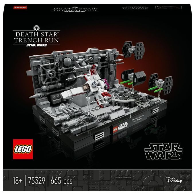 LEGO Star Wars Diorama Volo sulla Trincea della Morte Nera 1 St