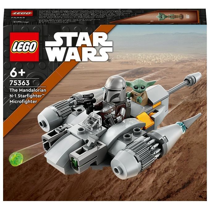 LEGO Star Wars 75363 Starfighter N-1 del Mandaloriano Microfighter, Gi