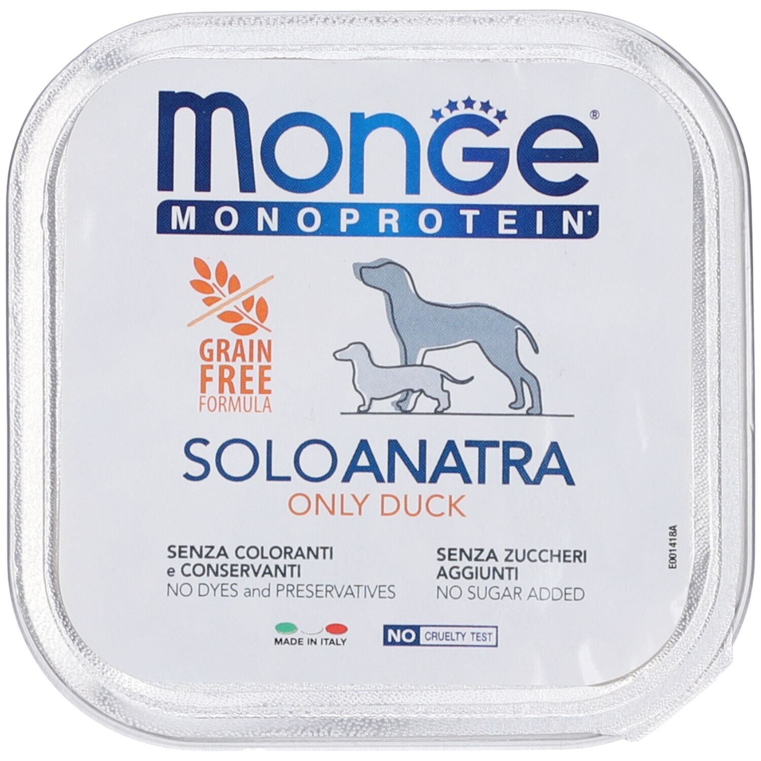 Monge Dog Anatra Monoprotein 150 g Mangime