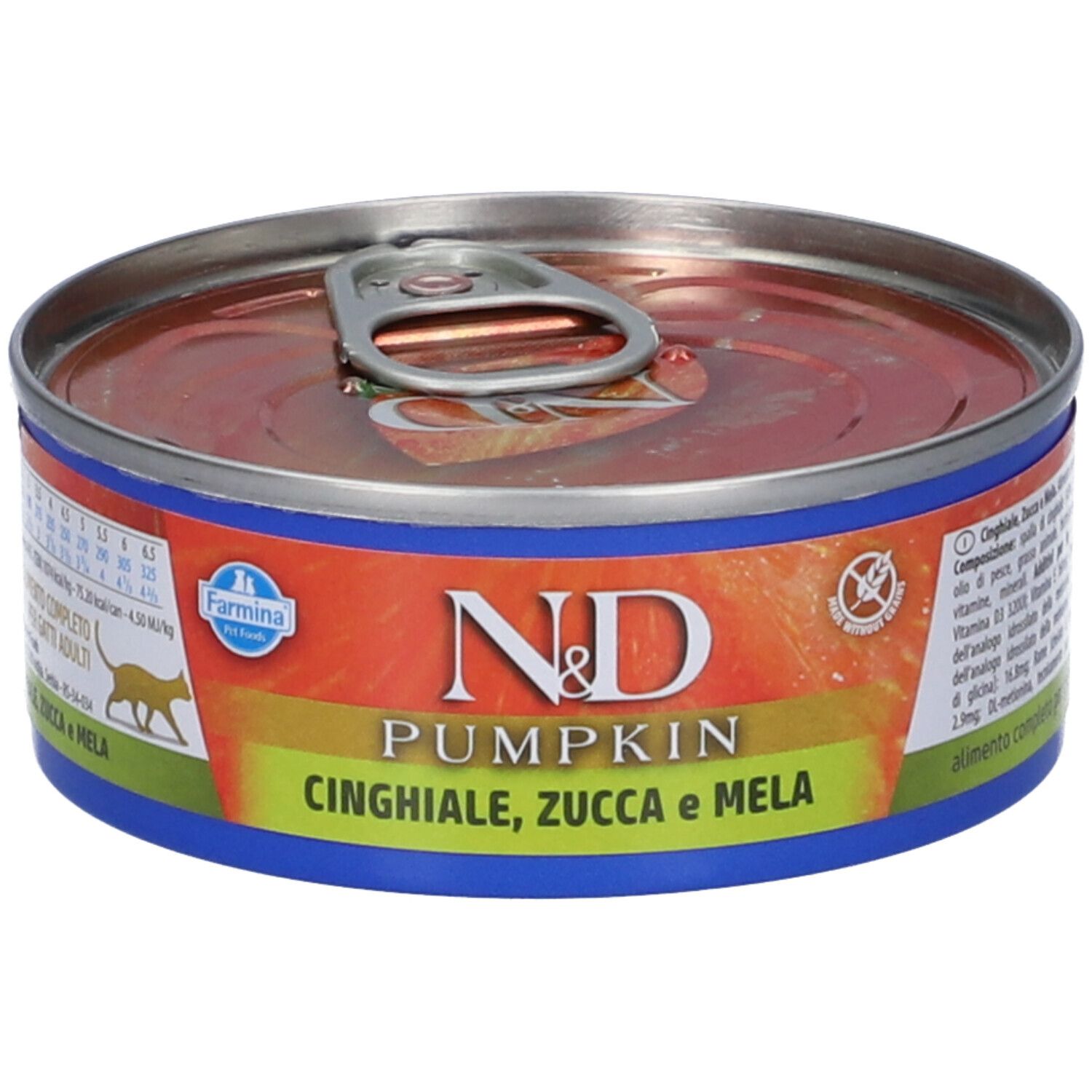 Farmina® N&D Cinghiale, Zucca E Mela Wet Food 80 g Mangime