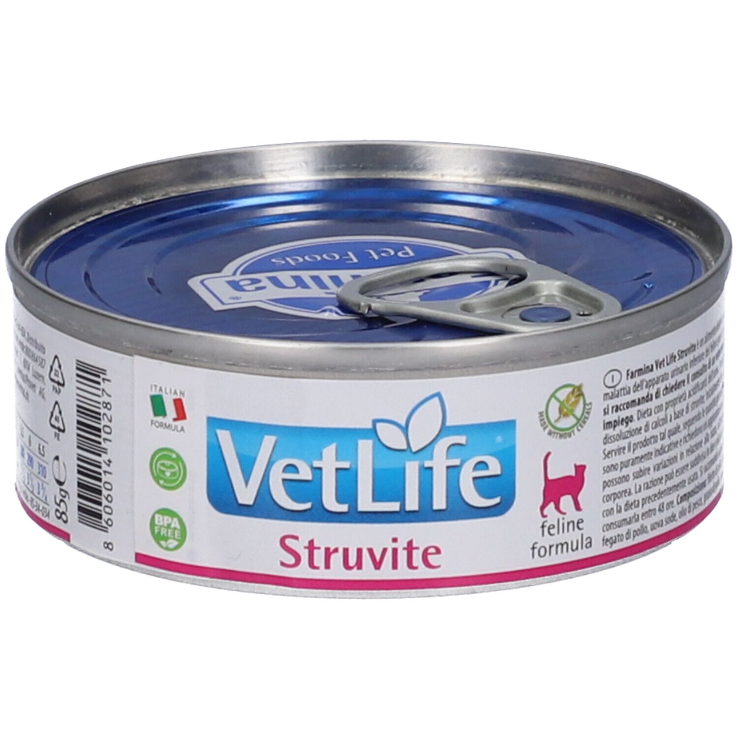 Farmina® VetLife Struvite Wet Food Feline 85 g Mangime