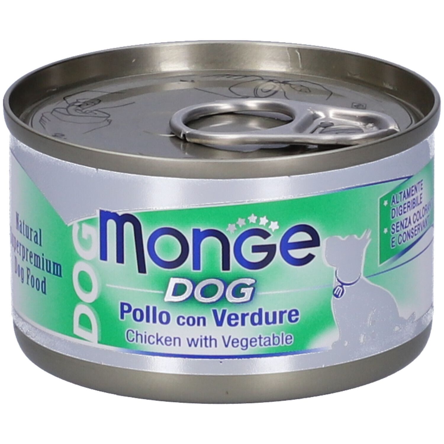 Monge DOG Pollo con Verdure 95 g Mangime