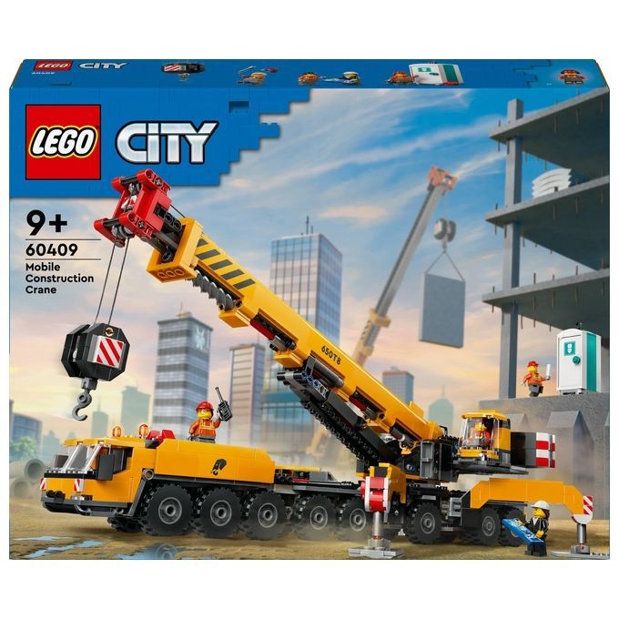 LEGO Gru da cantiere mobile gialla 1 St