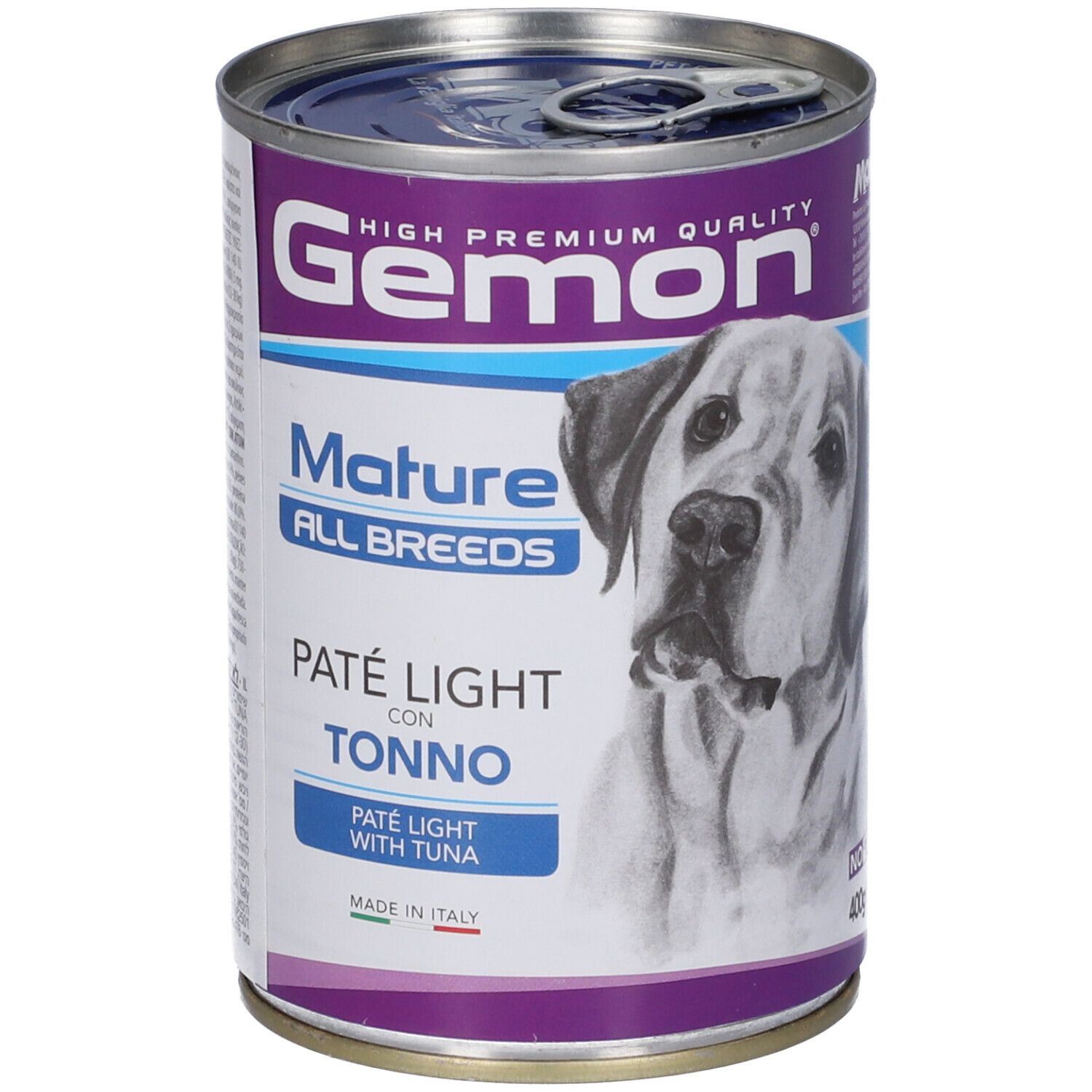 Gemon Pate' Light Tonno Cani 400 g Mangime