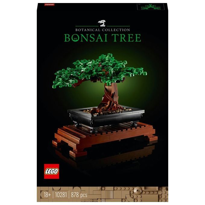 LEGO Icons 10281 Albero Bonsai, Piante Artificiali, Costruzione in Mat