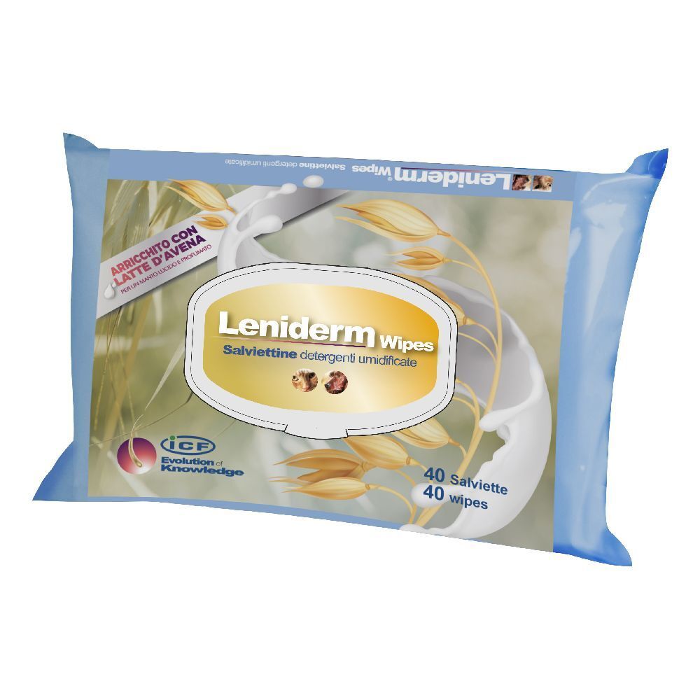 Leniderm Wipes Salviettine Detergenti Umidificate 1 pz Salviette