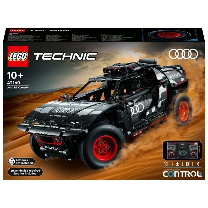LEGO Technic 42160 Audi RS Q E-Tron, Macchina Telecomandata da Rally,